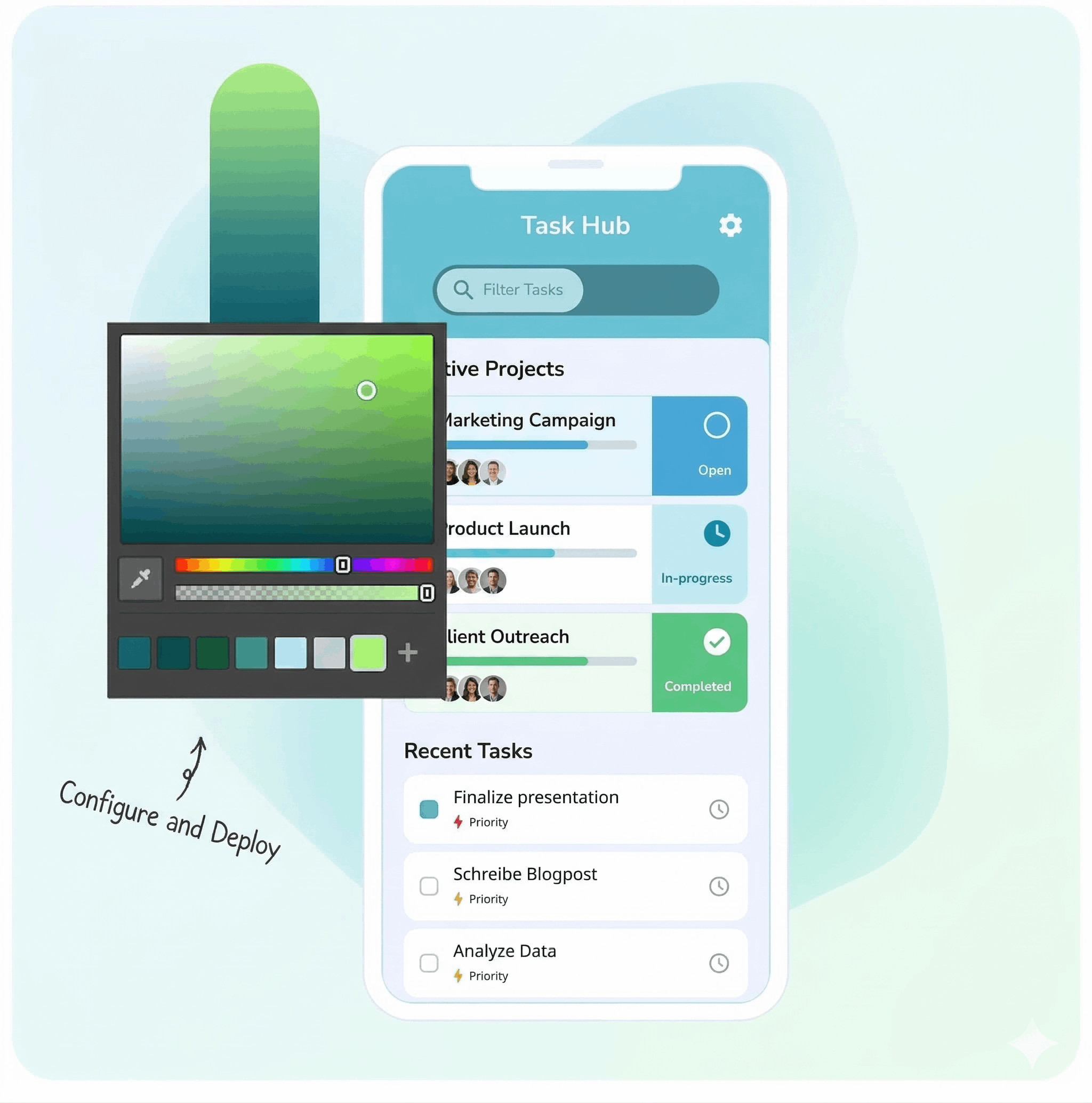 Pollmatic Survey Wall